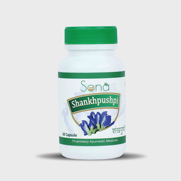 Sona Shankhpusphi Capsules - 60 Capsules (Pack of 1)